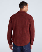 George Mens Fleece Shirt - Red