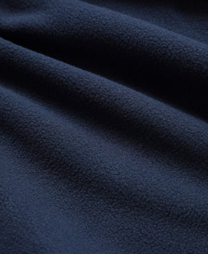 Seth Mens Fleece Bonded Shacket - Dark Blue