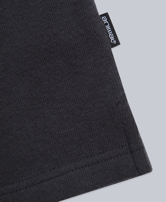 Ollie Mens Long Sleeve Polo - Black