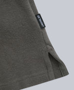 Ollie Mens Long Sleeve Polo - Khaki