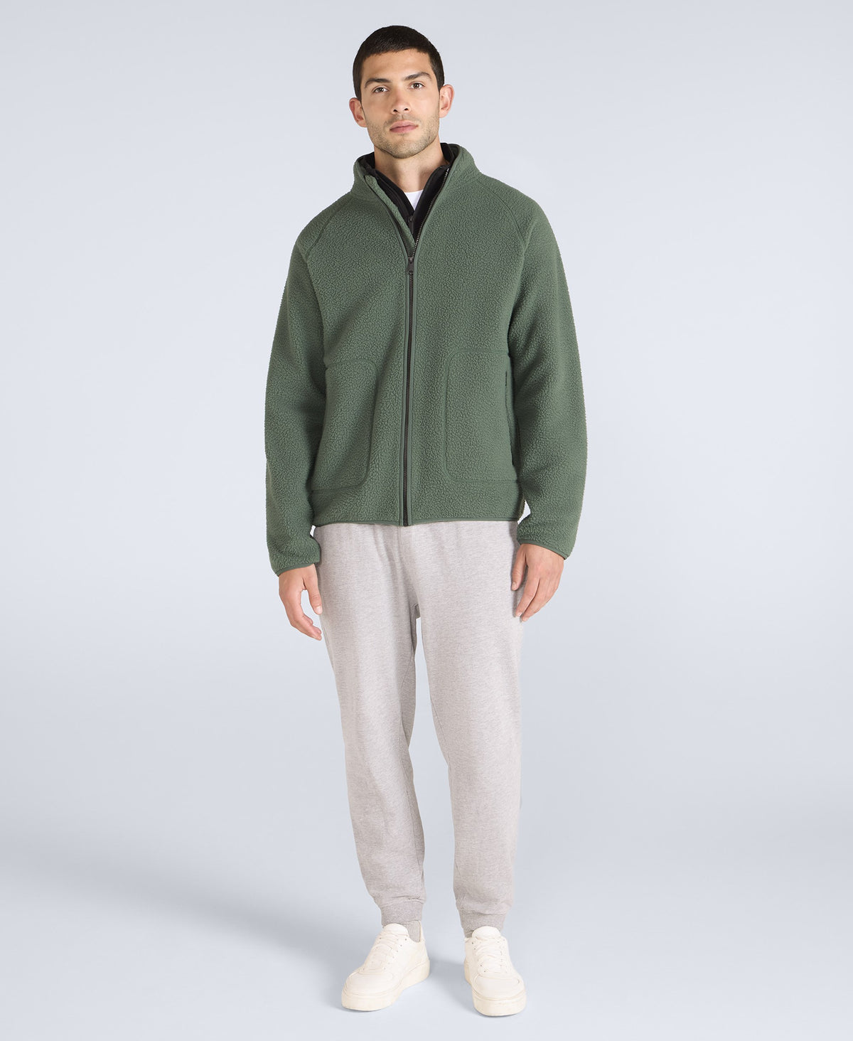 Andy Mens Borg Fleece Jacket - Green