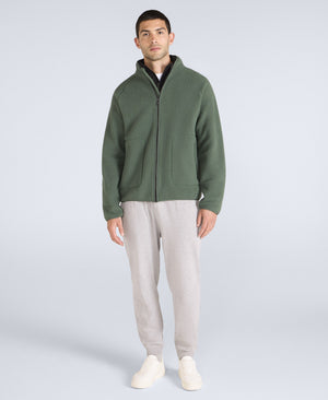Andy Mens Borg Fleece Jacket - Green