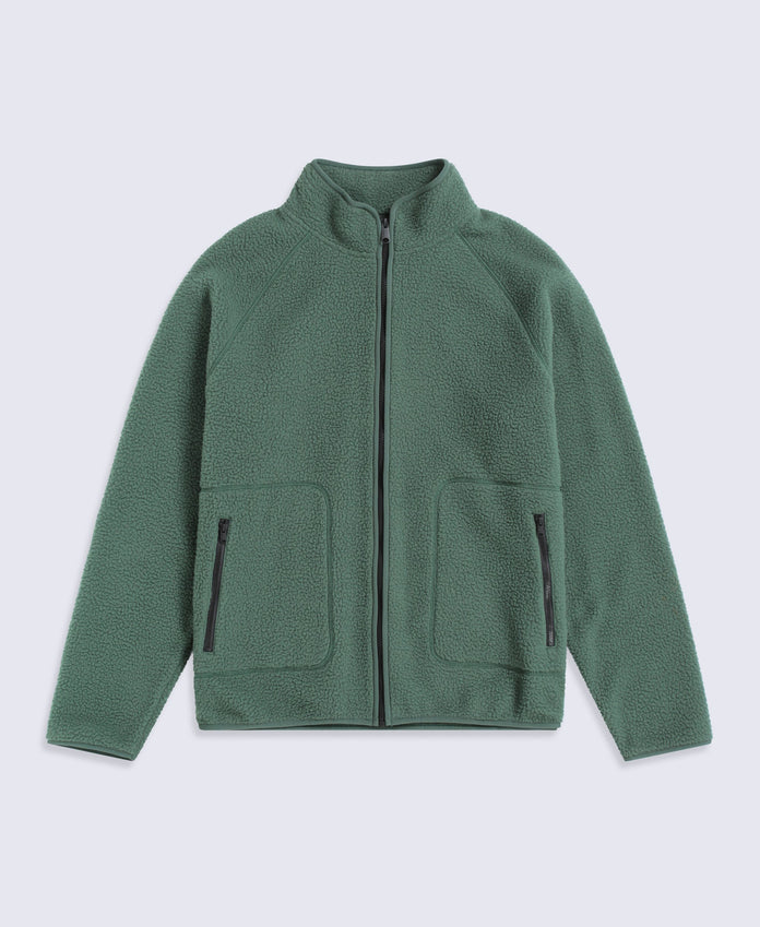 Andy Mens Borg Fleece Jacket - Khaki