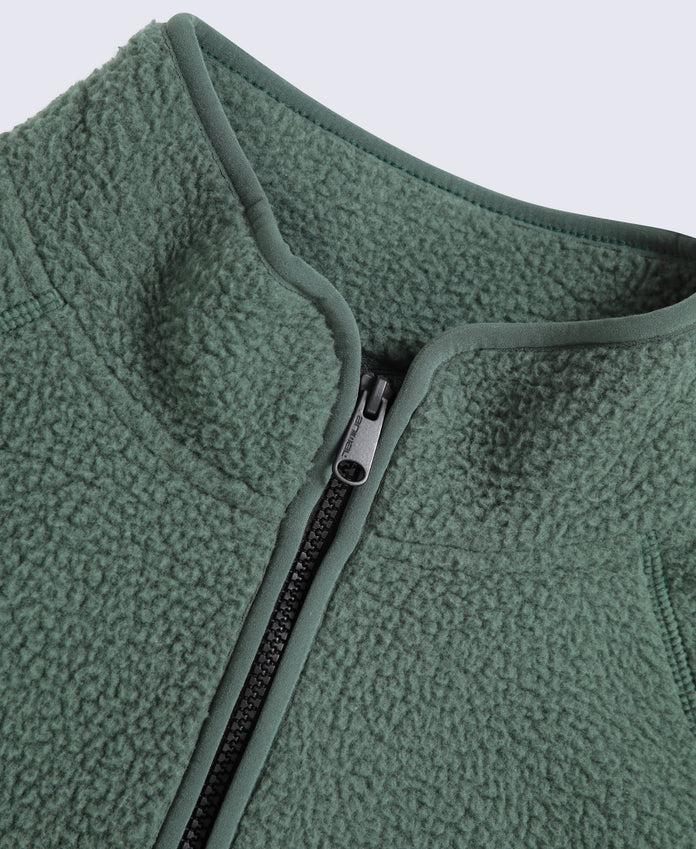 Andy Mens Borg Fleece Jacket - Khaki