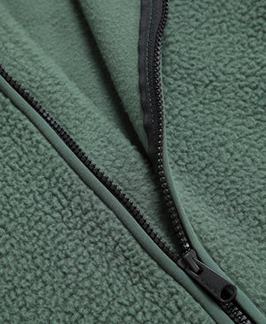 Andy Mens Borg Fleece Jacket - Khaki