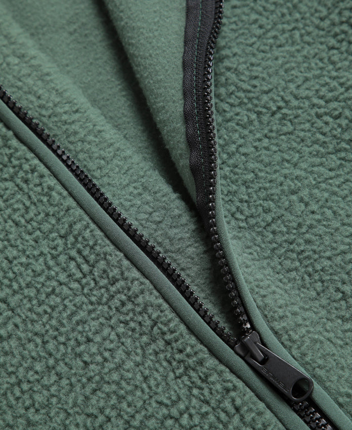 Andy Mens Borg Fleece Jacket - Khaki