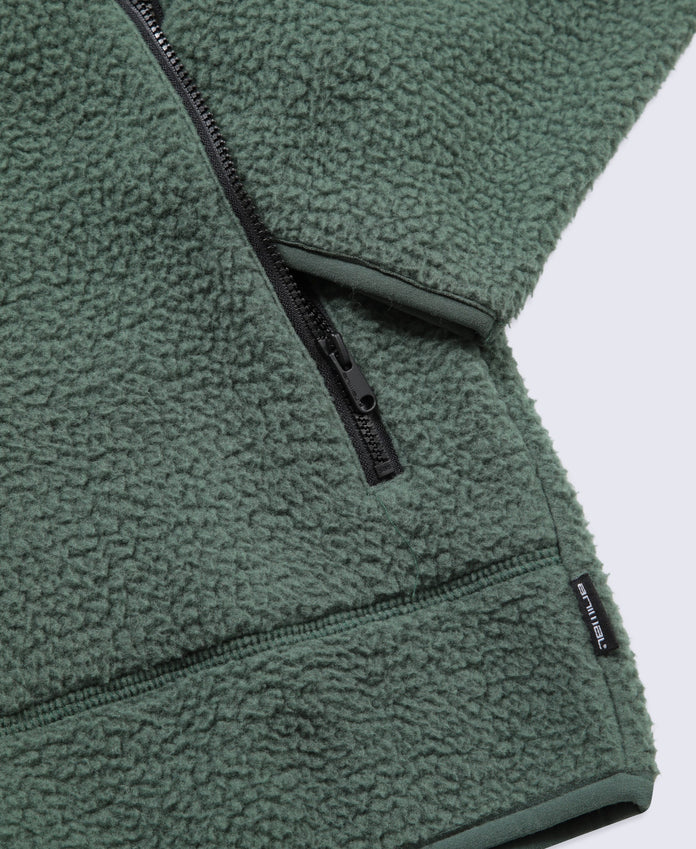Andy Mens Borg Fleece Jacket - Khaki