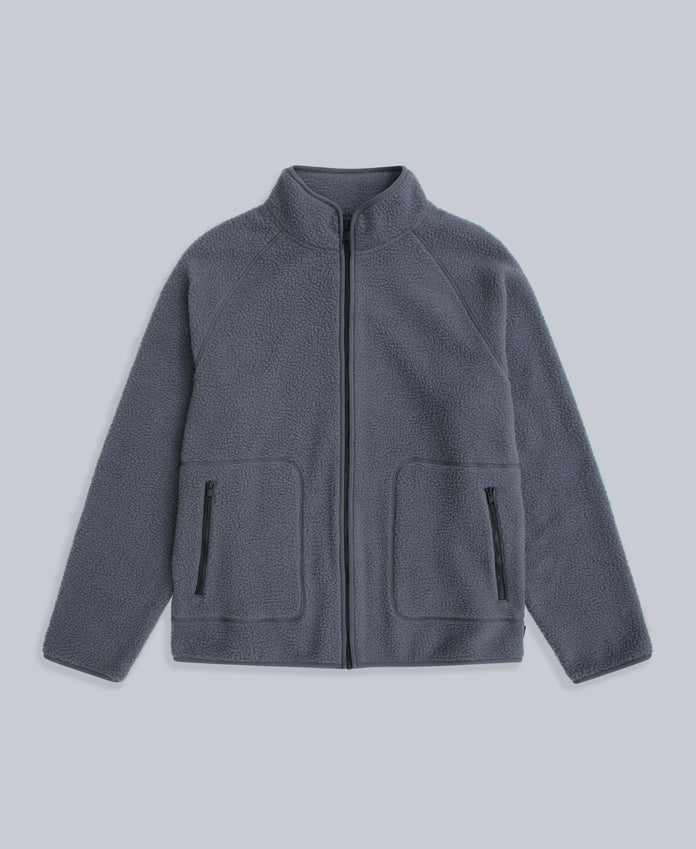 Andy Mens Borg Fleece Jacket - Light Grey