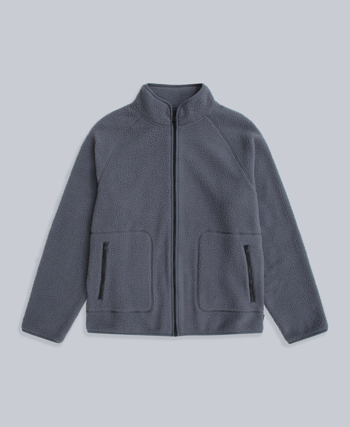 Andy Mens Borg Fleece Jacket - Light Grey