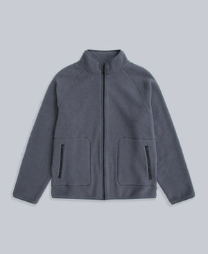 Andy Mens Borg Fleece Jacket - Light Grey
