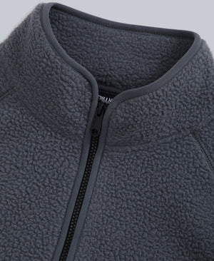 Andy Mens Borg Fleece Jacket - Light Grey