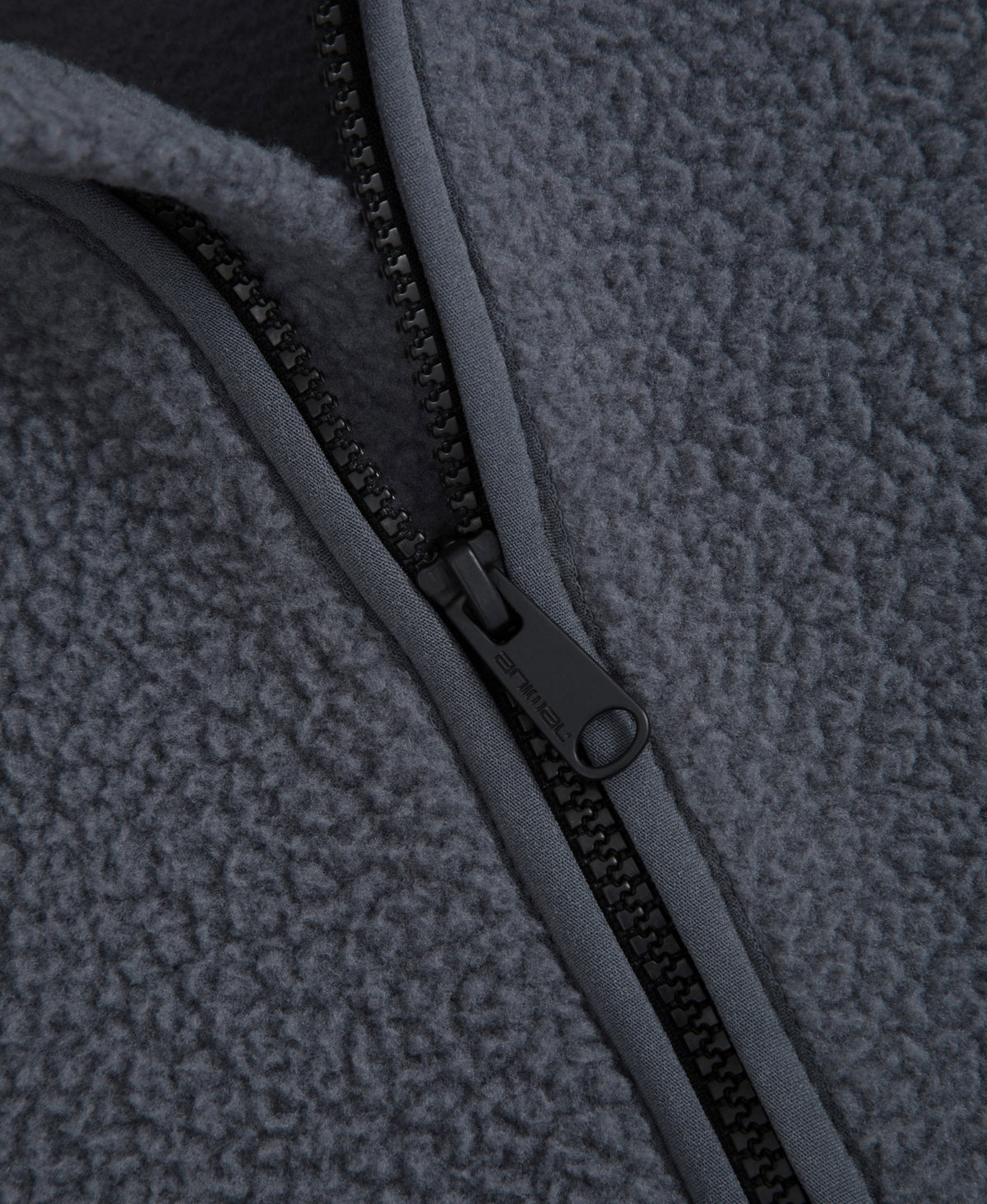 Andy Mens Borg Fleece Jacket - Light Grey