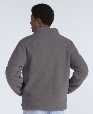 Andy Mens Borg Fleece Jacket - Light Grey