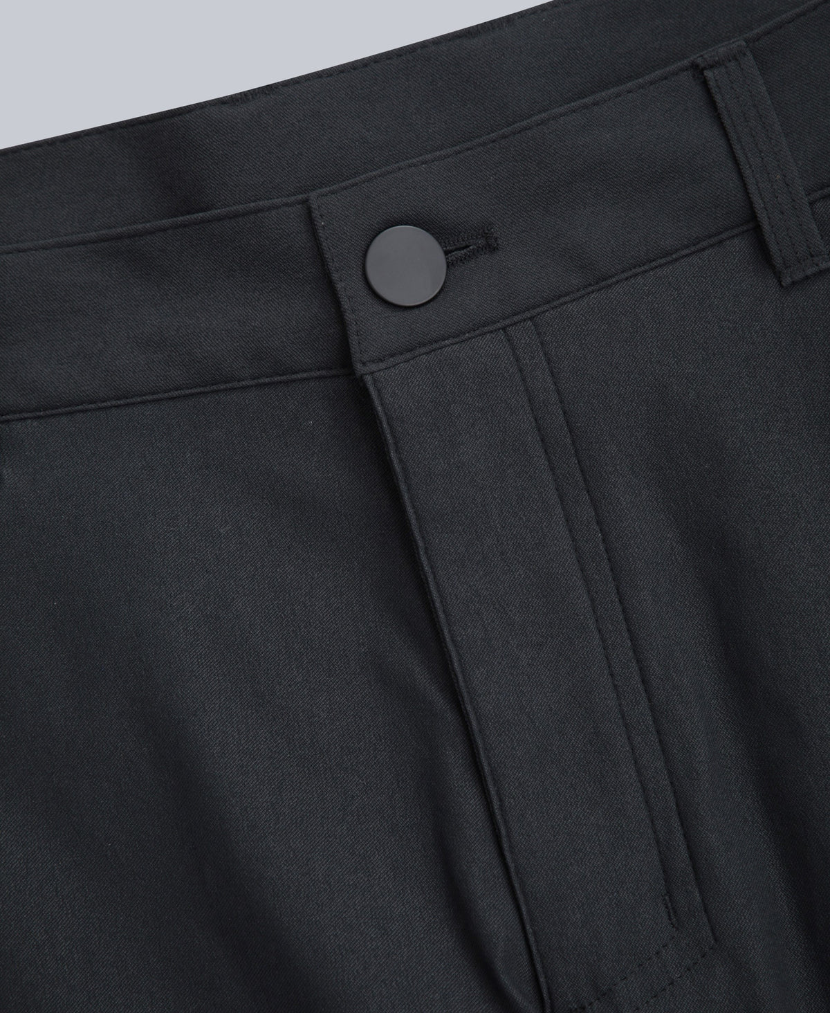 Commuter Mens 5 Pocket Stretch Trousers - Black