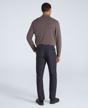 Commuter Mens 5 Pocket Stretch Trousers - Black