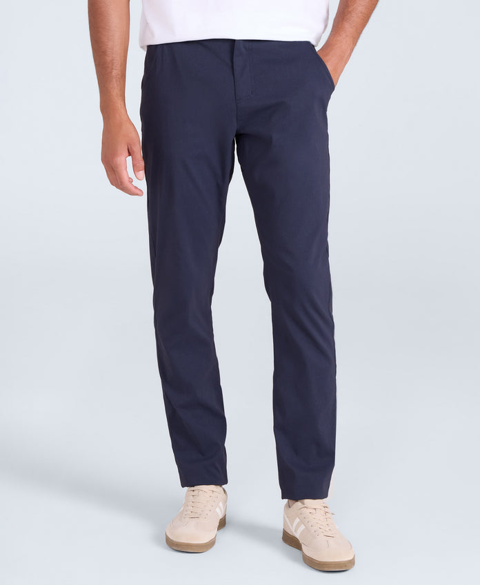 Commuter Mens 5 Pocket Stretch Trousers - Navy