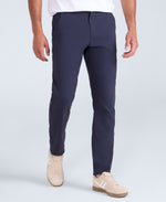 Commuter Mens 5 Pocket Stretch Trousers - Navy