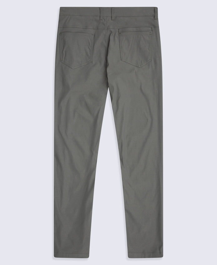 Commuter Mens 5 Pocket Stretch Trousers - Tan