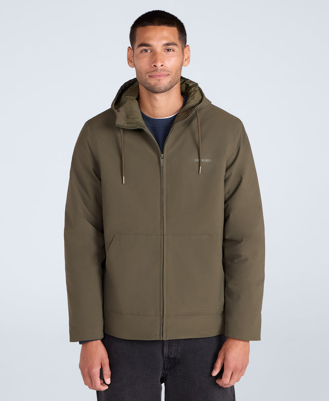Jack Mens Borg Lined Jacket - Green