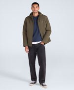 Jack Mens Borg Lined Jacket - Green