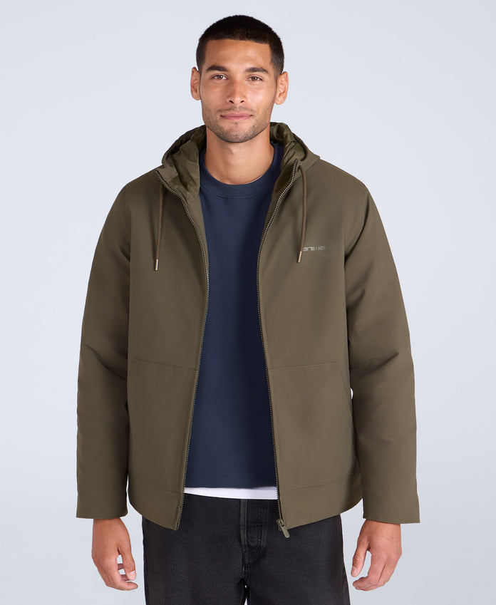Jack Mens Borg Lined Jacket - Green