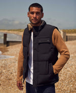 Fistral Mens Padded Gilet - Black