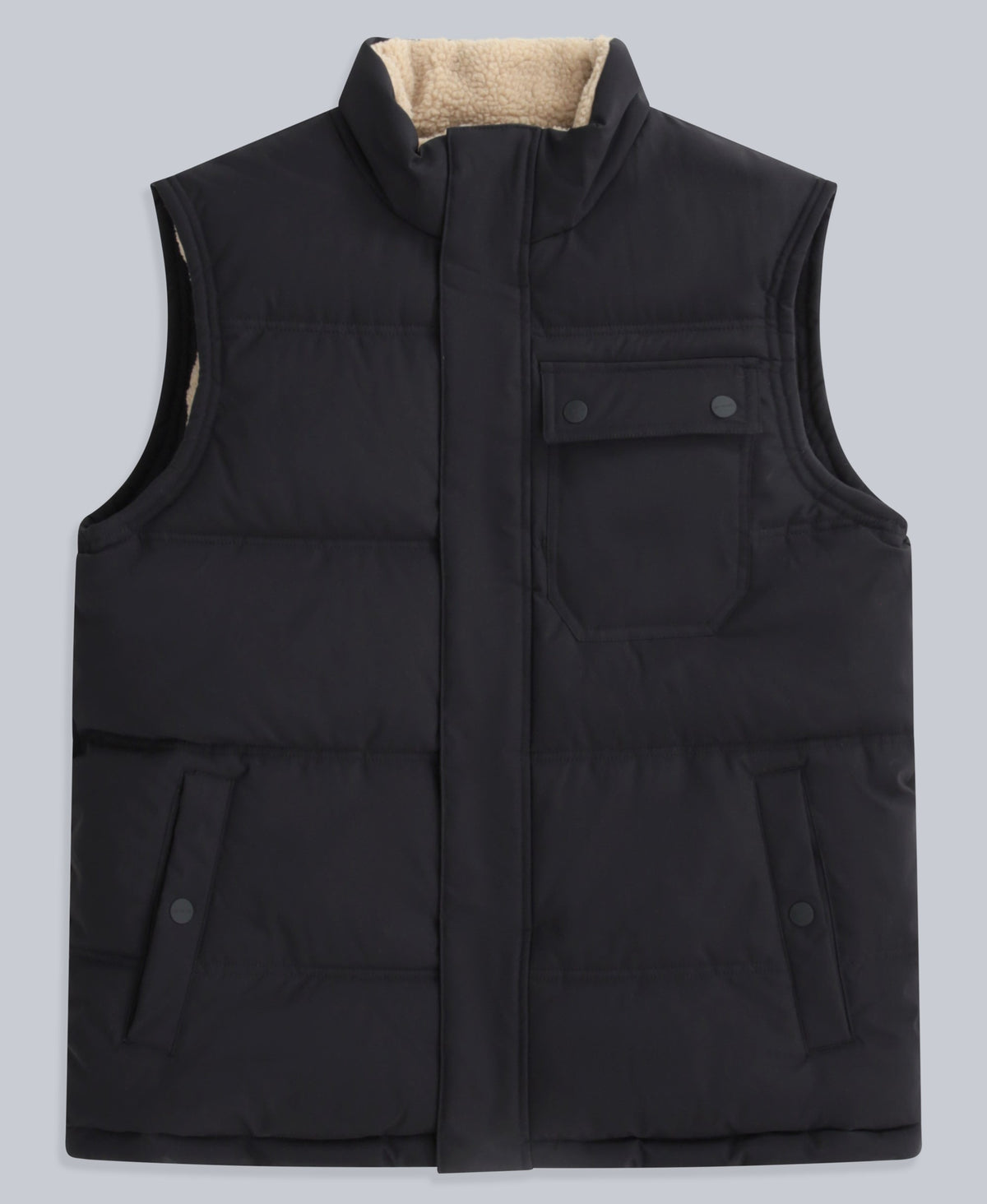 Fistral Mens Padded Gilet - Black