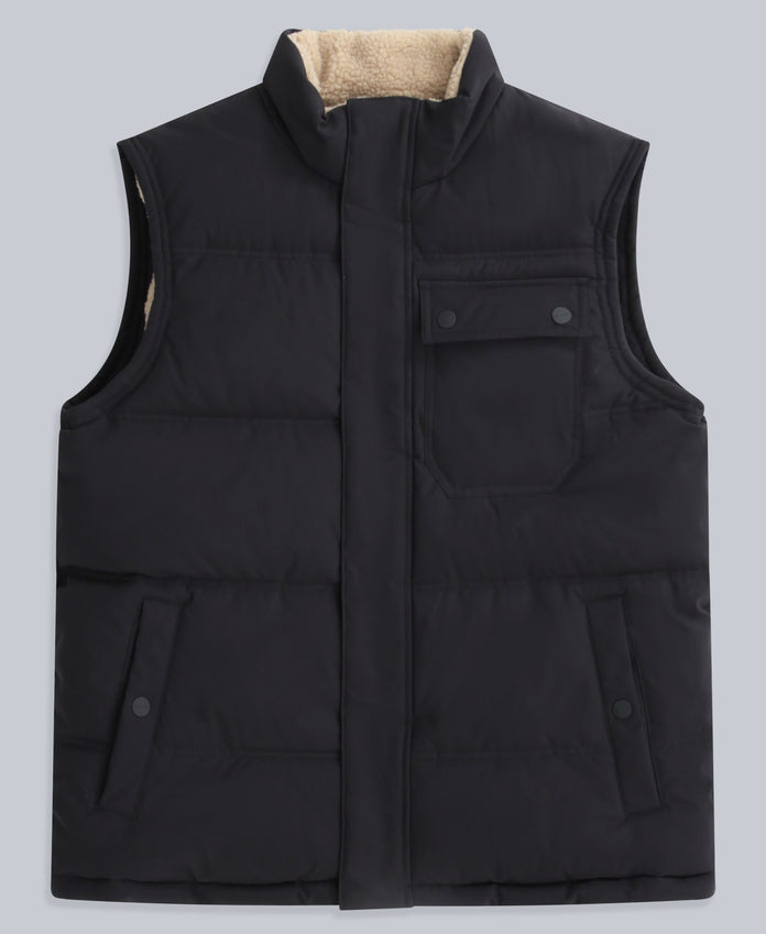 Fistral Mens Padded Gilet - Black