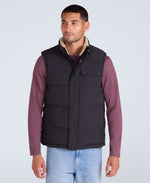 Fistral Mens Padded Gilet - Black