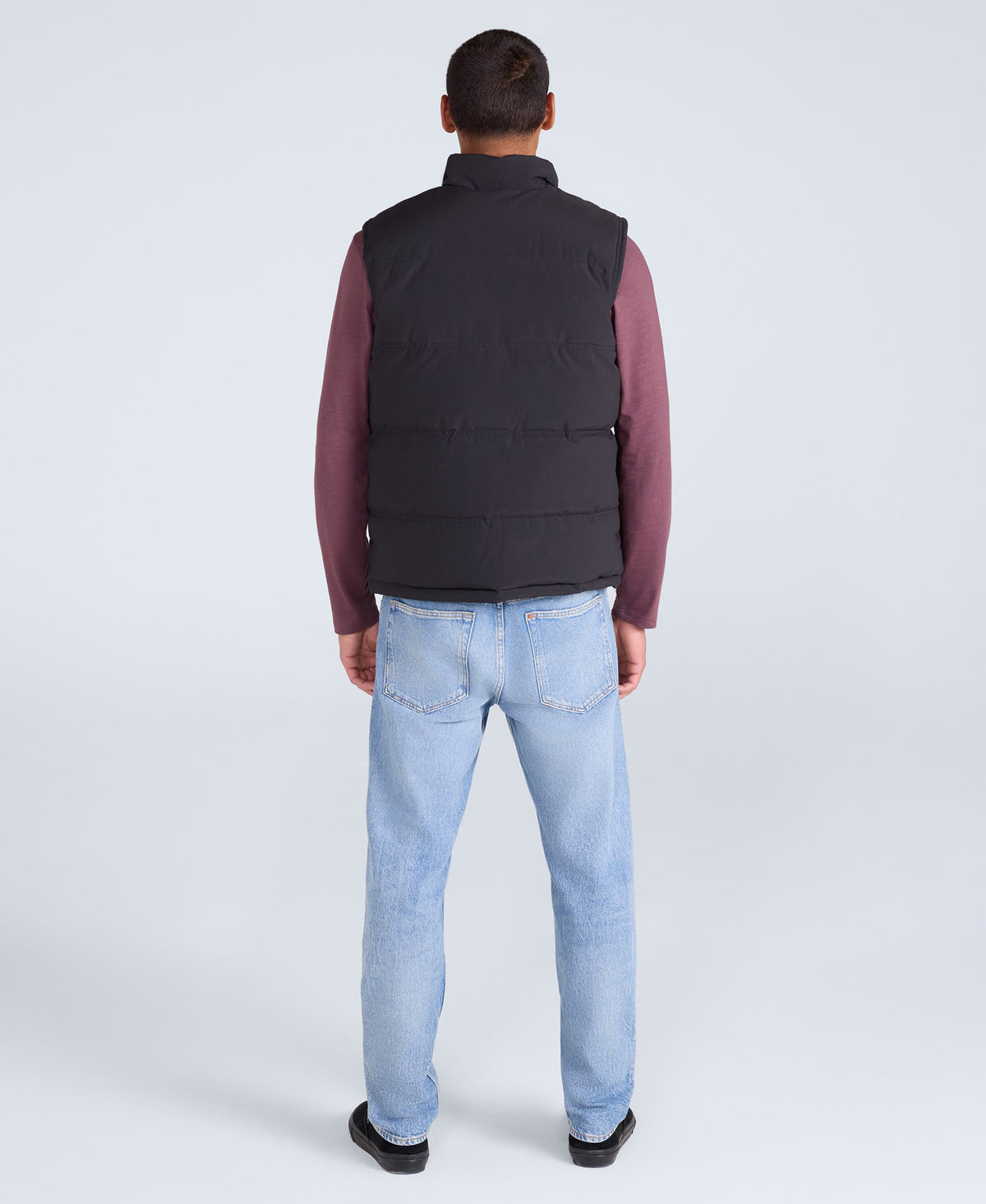 Fistral Mens Padded Gilet - Black