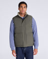 Fistral Mens Padded Gilet - Dark Khaki