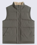 Fistral Mens Padded Gilet - Dark Khaki