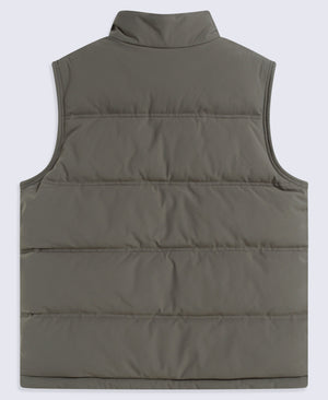 Fistral Mens Padded Gilet - Dark Khaki