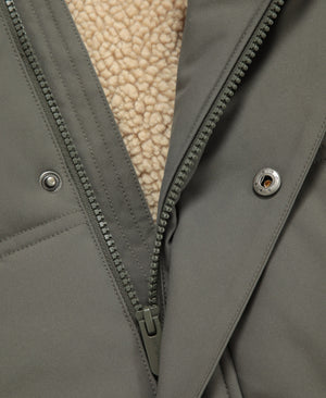 Fistral Mens Padded Gilet - Dark Khaki
