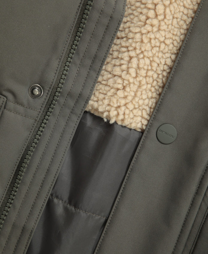 Fistral Mens Padded Gilet - Dark Khaki