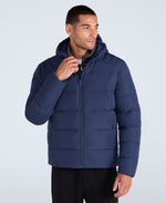 Mens Tech Down Mid Weight Jacket - Navy