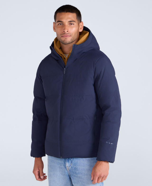 Mens Tech Down Heat Sealed Jacket - Navy