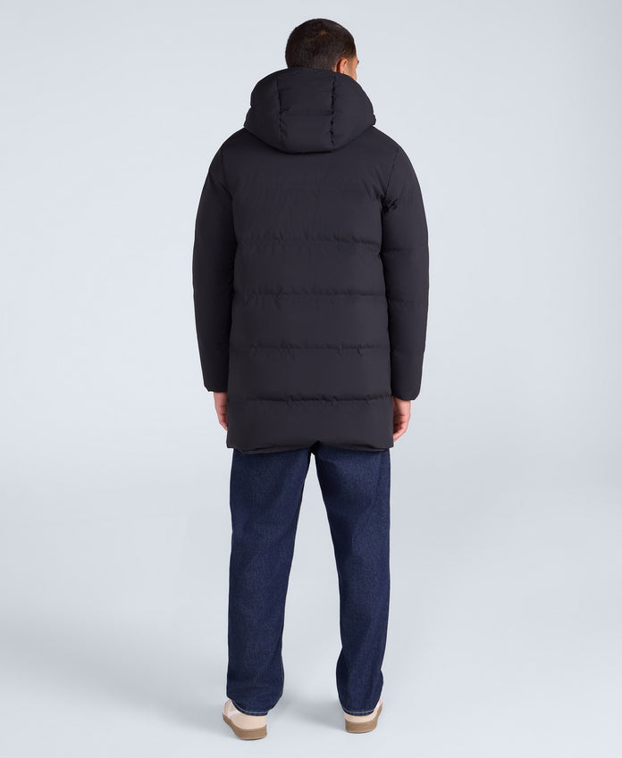 Animal Mens Tech Down Heat Sealed Coat - Black