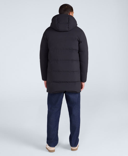Mens Tech Down Heat Sealed Coat - Black – Animal