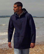 Elements Mens Longline 2.5 Layer Waterproof Jacket - Navy