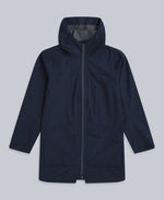 Elements Mens Longline 2.5 Layer Waterproof Jacket - Navy