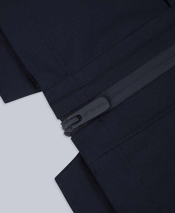 Elements Mens Longline 2.5 Layer Waterproof Jacket - Navy