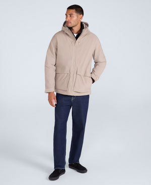 Hague Mens Waterproof Light Padded Jacket - Beige
