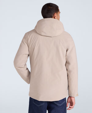 Hague Mens Waterproof Light Padded Jacket - Beige