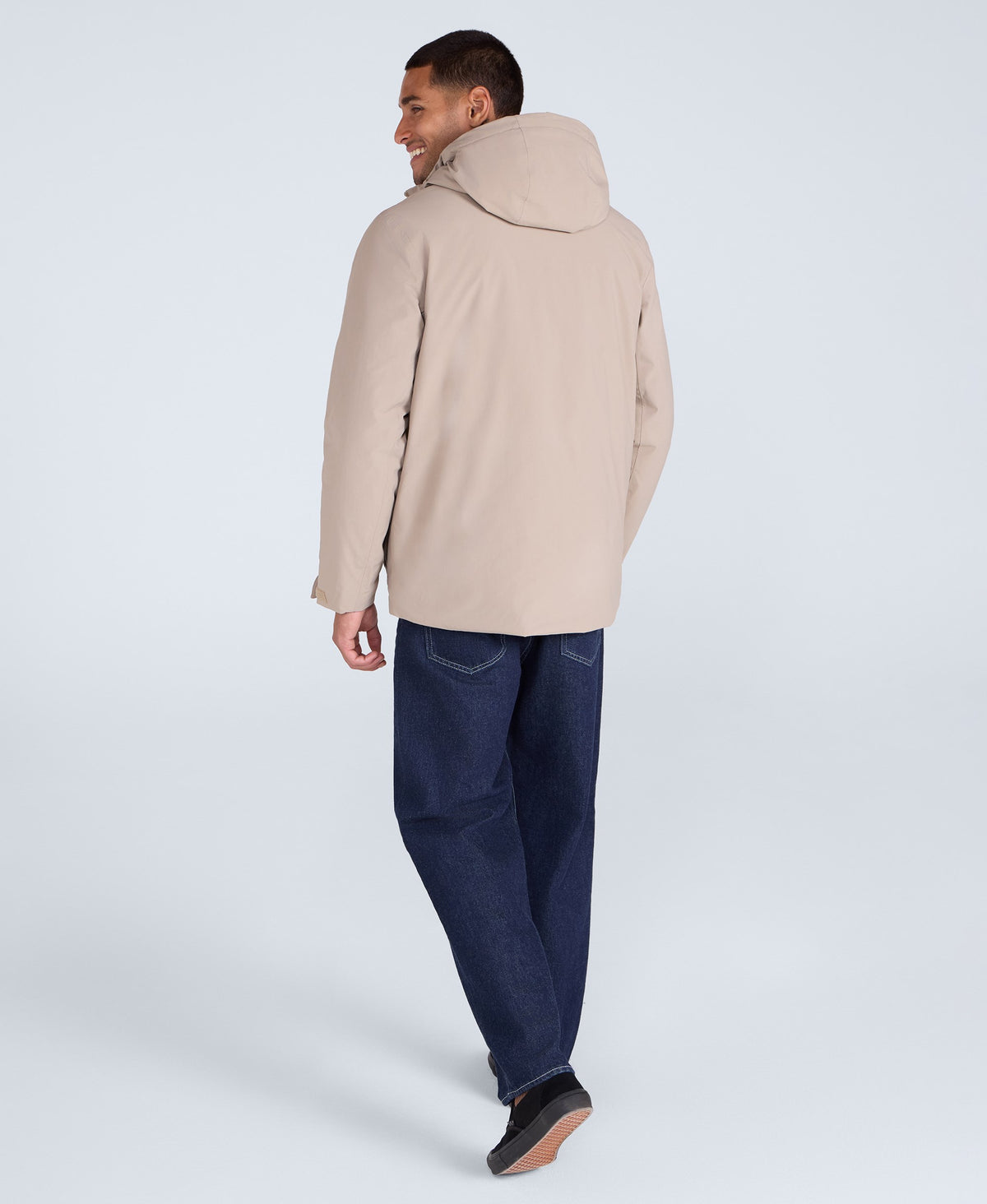 Hague Mens Waterproof Light Padded Jacket - Beige