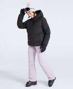 Glacier Womens Heat Sealed Waterproof Ski Jacket - Black