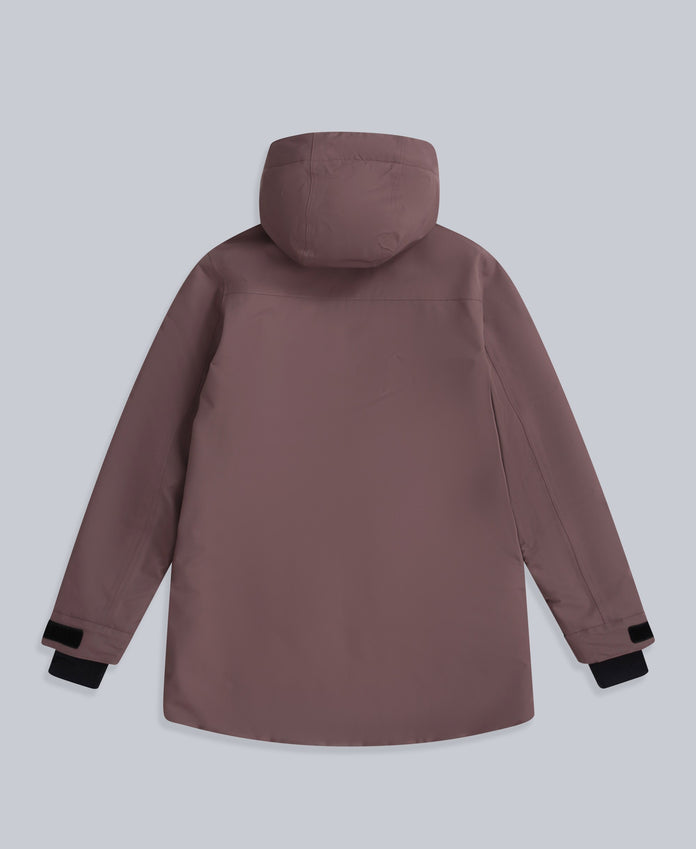 Echo Womens Waterproof Ski Jacket - Brown