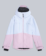 Juniper Womens Panelled Ski Jacket - Pale Blue