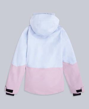 Juniper Womens Waterproof Panelled Ski Jacket - Pale Blue