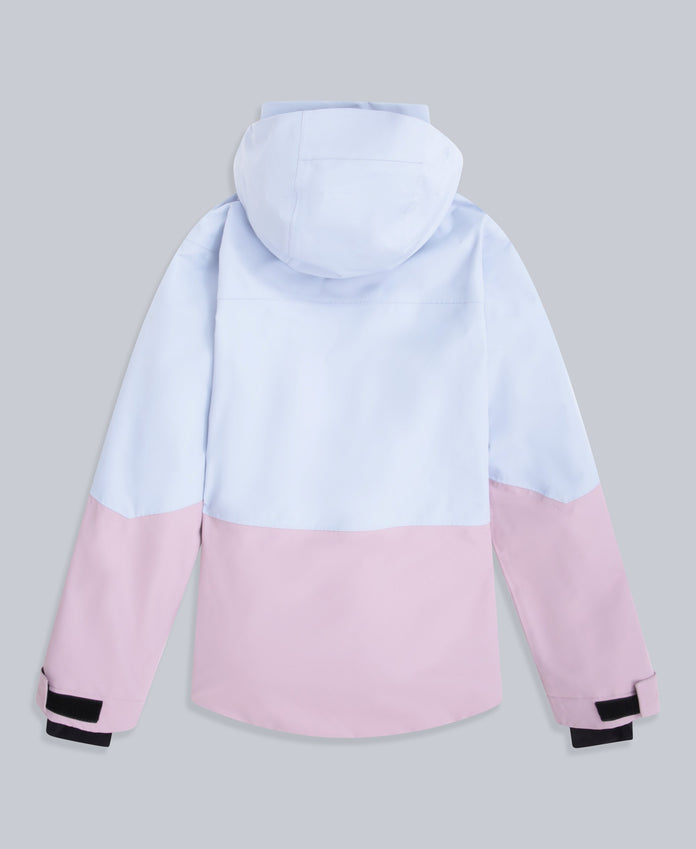 Juniper Womens Panelled Ski Jacket - Pale Blue